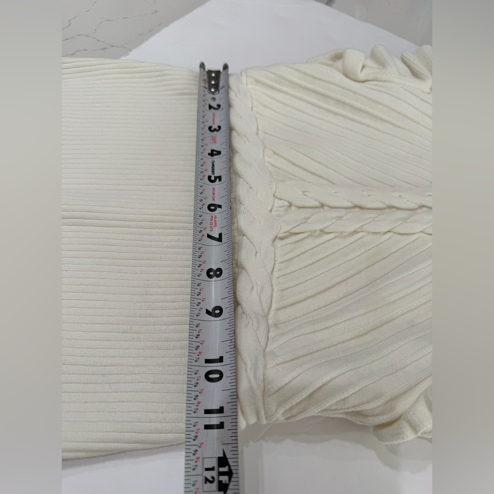 Milly Chiffon Ruffled knit Top - Picture 10 of 12